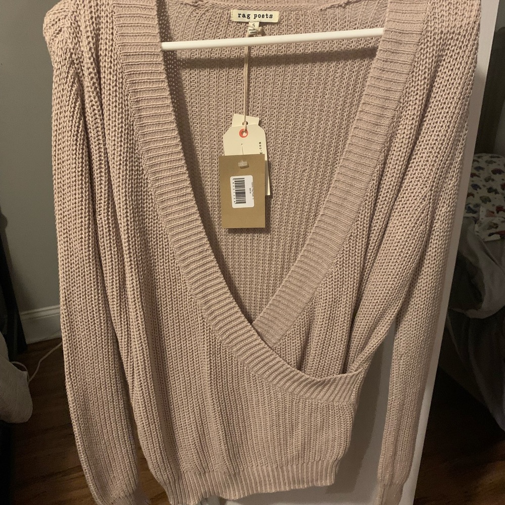 Rag Poets lavender blouse